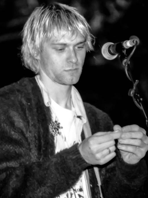 Kurt Cobain beim Roskilde Festival 1992
