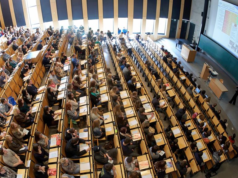 Deutschlands Universitäten sind ausgelastet, darunter leidet die Lehre. 
