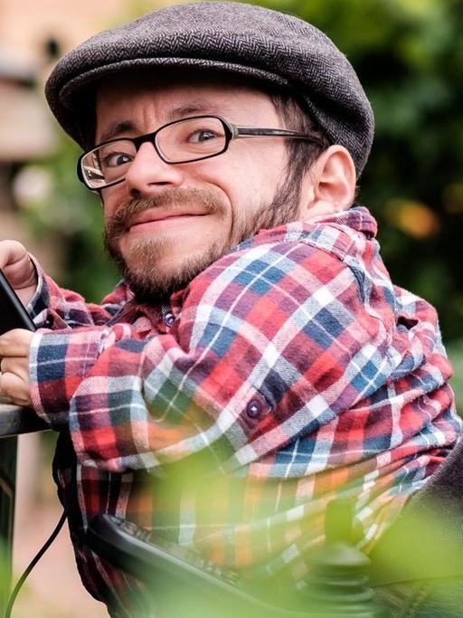 Der Inklusions-Aktivist, Blogger, Autor und Kommunikationswirt Raul Krauthausen