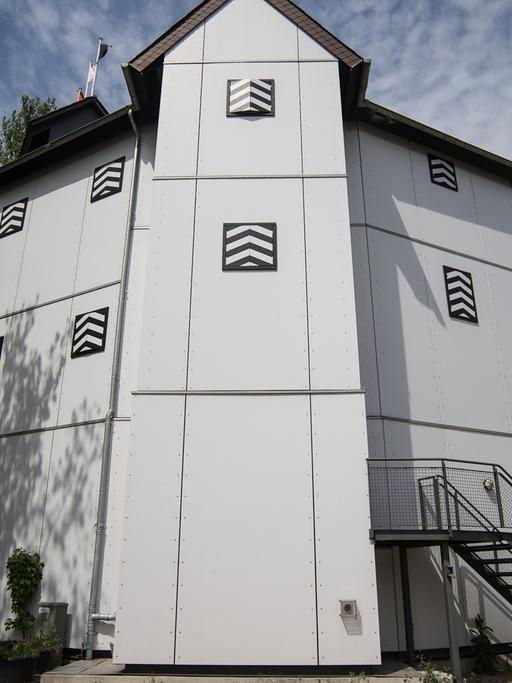 Das Globe Theater in Neuss (Nordrhein-Westfalen) ist Austragungsort des jährlichen Shakespeare-Festivals.