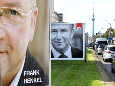 Buhlen um die Wählergunst in Berlin Buhlen um die Wählergunst in Berlin