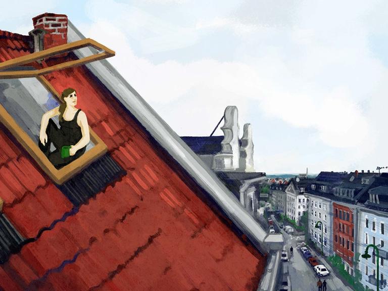 Comicausschnitt aus "Bei mir zuhause" von Paulina Stulin.