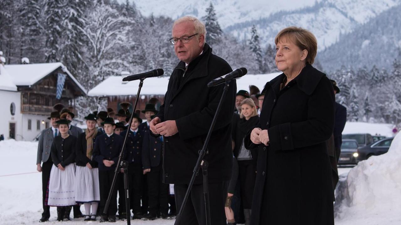 Thomas Kreuzer und Angela Merkel Thomas Kreuzer und Angela Merkel