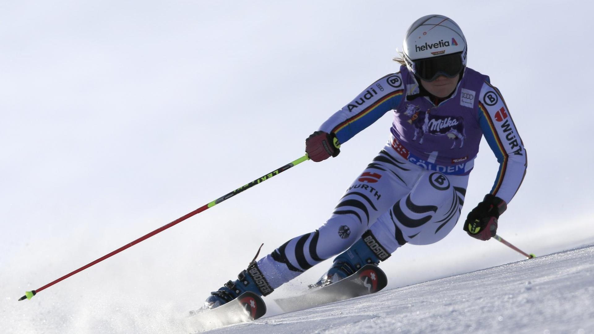 Die Hoffnung der deutschen Skiläuferinnen: Viktoria Rebensburg.