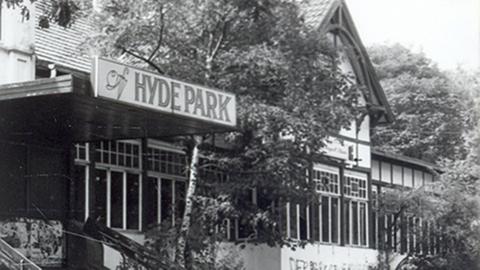 Der erste Sitz des "Hydepark"