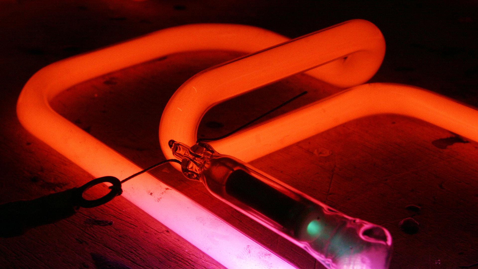 Neon, Röhren Neon, Röhren