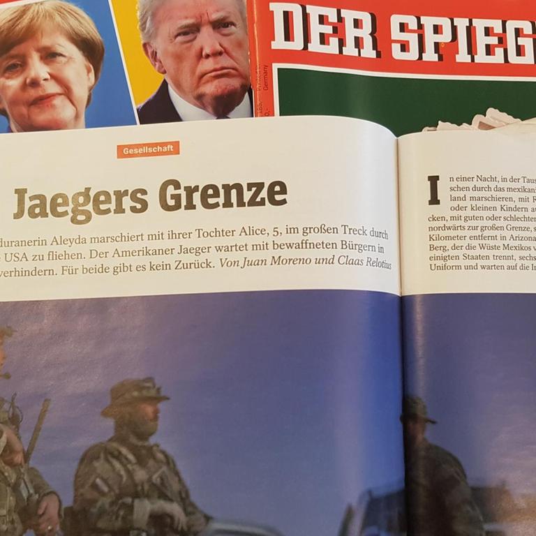 Der "Spiegel"-Artikel "Jaegers Grenze" vom November 2018 