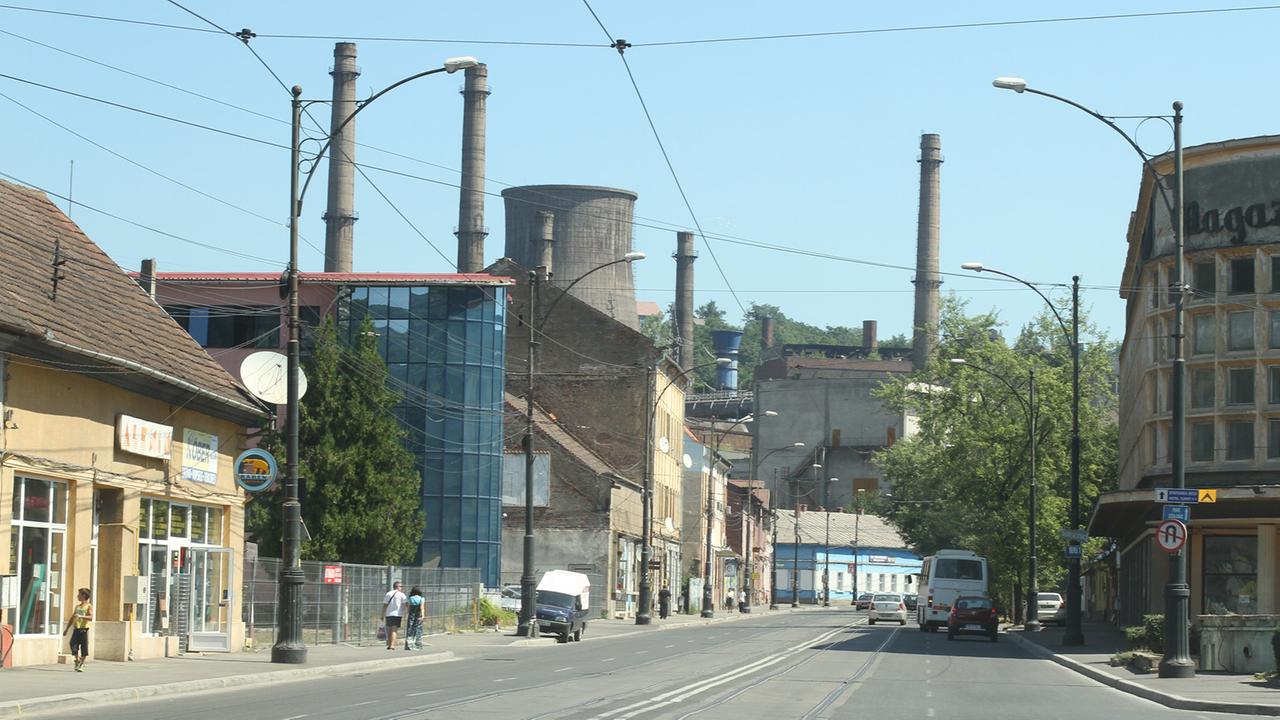 Die westrumänische Industriestadt Resita, gut 150 Kilometer von Temeswar entfernt Die westrumänische Industriestadt Resita, gut 150 Kilometer von Temeswar entfernt