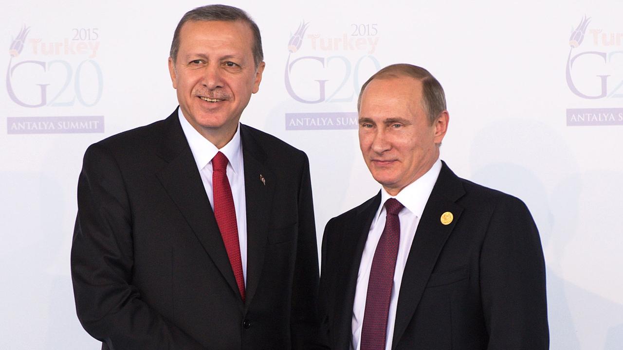 Recep Tayyip Erdogan und Wladimir Putin Recep Tayyip Erdogan und Wladimir Putin