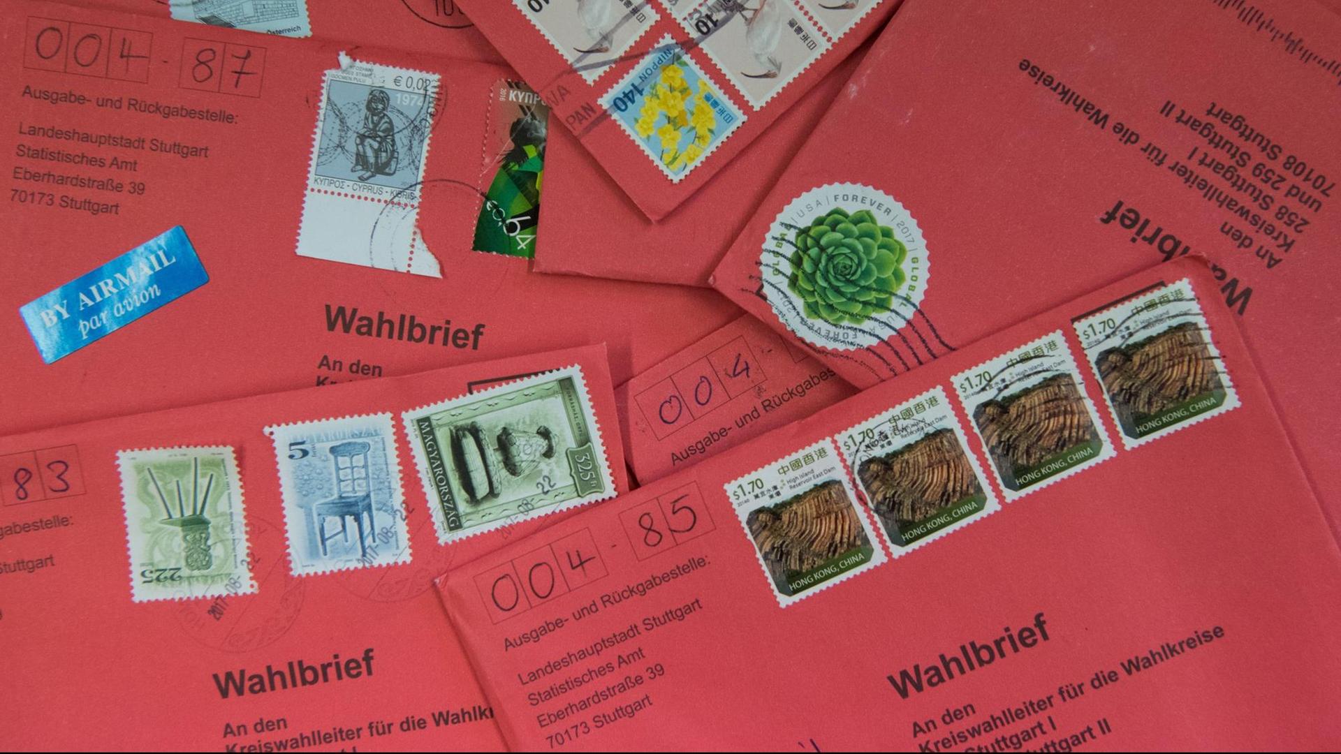 Wahlbriefe zur Bundestagswahl Wahlbriefe zur Bundestagswahl