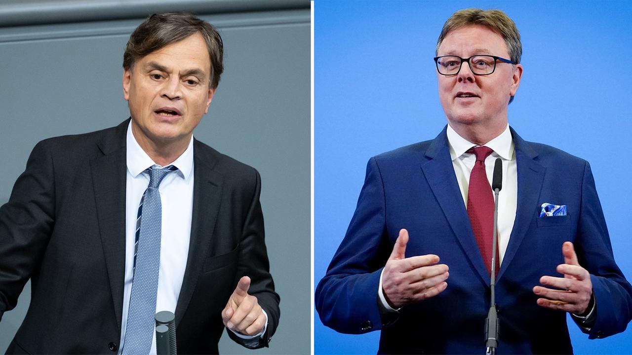 Bildmontage: Bernd Baumann (AfD) und Michael Grosse-Brömer (CDU) Bildmontage: Bernd Baumann (AfD) und Michael Grosse-Brömer (CDU)