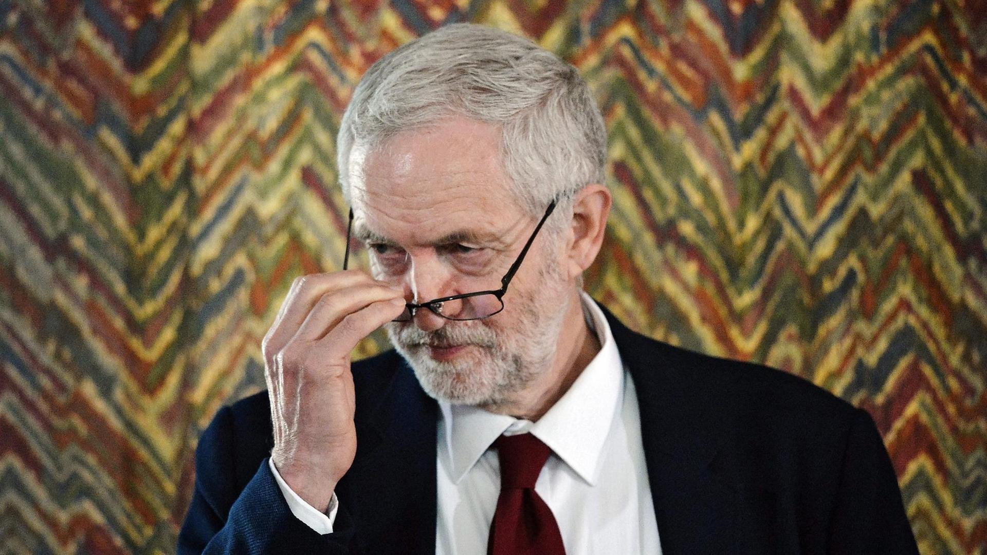 Der britische Oppositionsführer Jeremy Corbyn. Der britische Oppositionsführer Jeremy Corbyn.