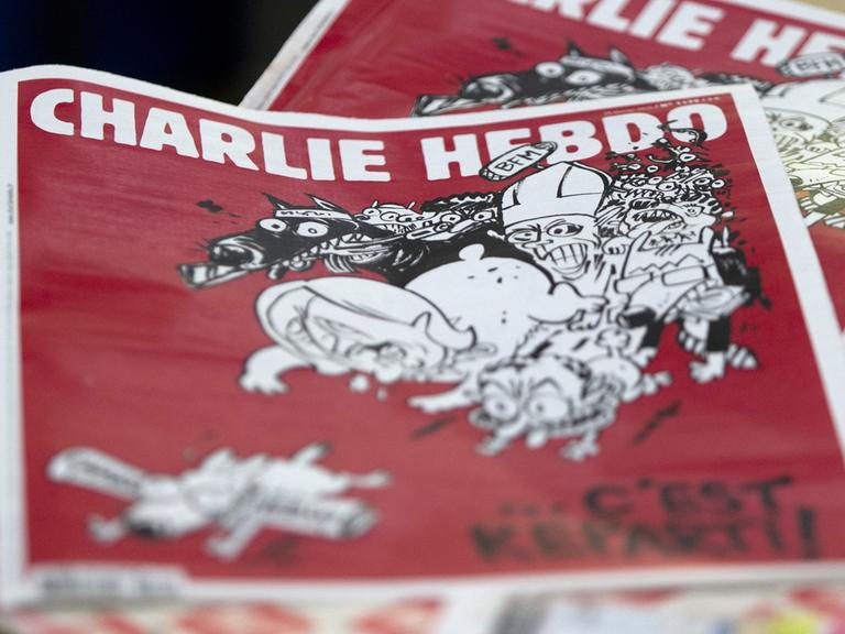 Titelblatt der "Charlie-Hebdo"-Ausgabe vom 25.02.2015