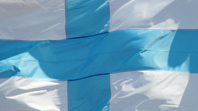 Flaggen der EU-Länder - Finnland