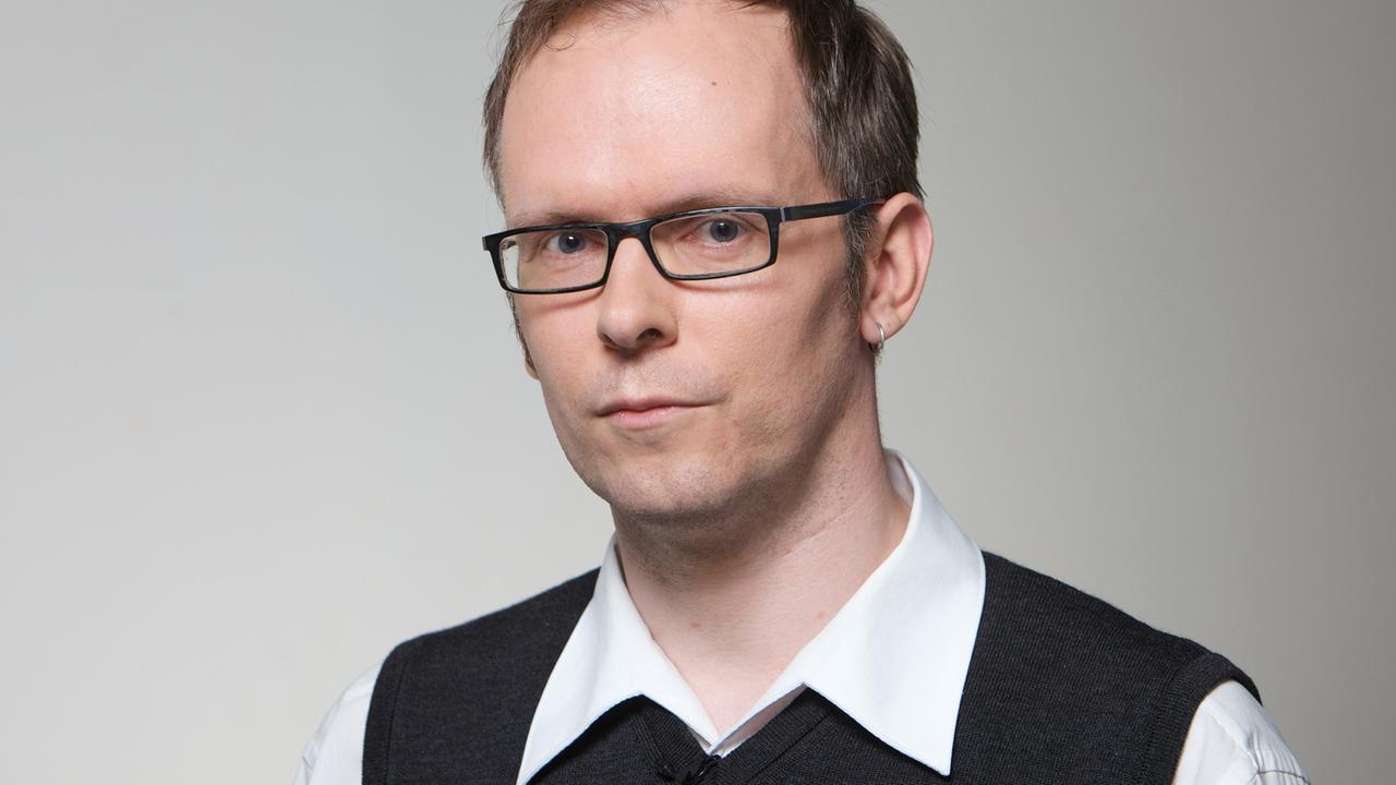Der Autor und Journalist Dietmar Dath Der Autor und Journalist Dietmar Dath
