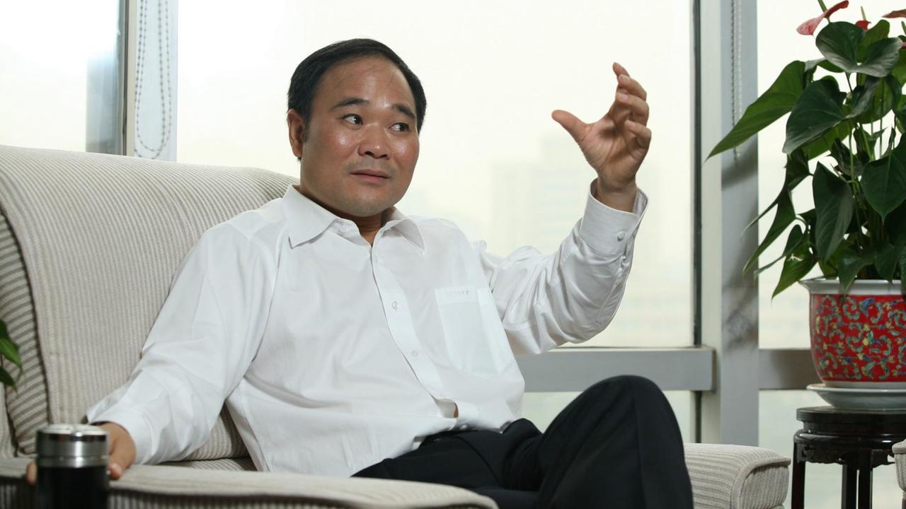 Li Shufu, Gründer und Eigentümer des chinesischen Autobauers Geely Li Shufu, Gründer und Eigentümer des chinesischen Autobauers Geely
