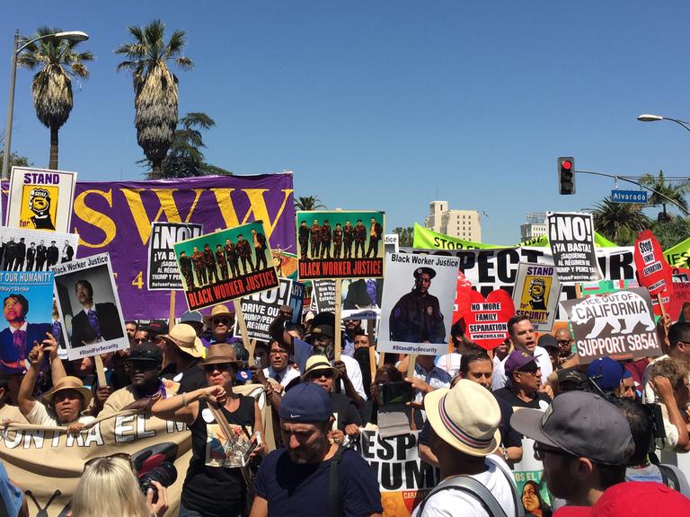 Anti-Trump-Proteste in Kalifornien