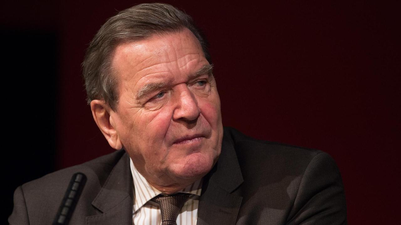 Altkanzler Gerhard Schröder Altkanzler Gerhard Schröder
