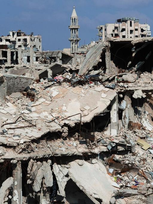 Zerstörung in der syrischen Stadt Homs