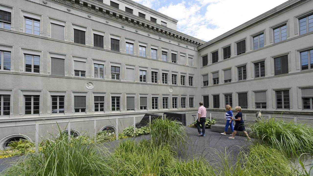 Welthandelsorganisation in Genf - es braucht einen faireren Welthandel, sagt Julian Nida-Rümelin Welthandelsorganisation in Genf - es braucht einen faireren Welthandel, sagt Julian Nida-Rümelin