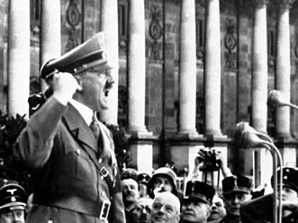 Ansprache von Adolf Hitler auf der Wiener Hofburg am 15. März 1938