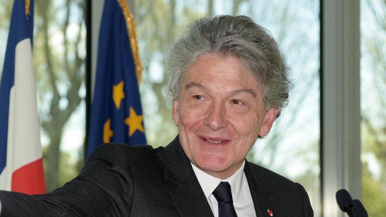 Der Manager und frühere französische Finanzminister Thierry Breton Der Manager und frühere französische Finanzminister Thierry Breton