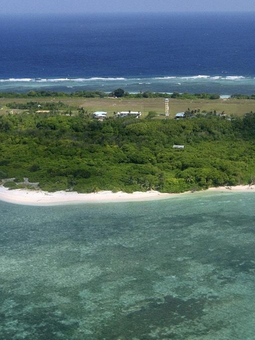 Pag-asa Island ist von den Philippinen besetzt. Die Ansprüche im Südchinesischen Meer sind umstritten.