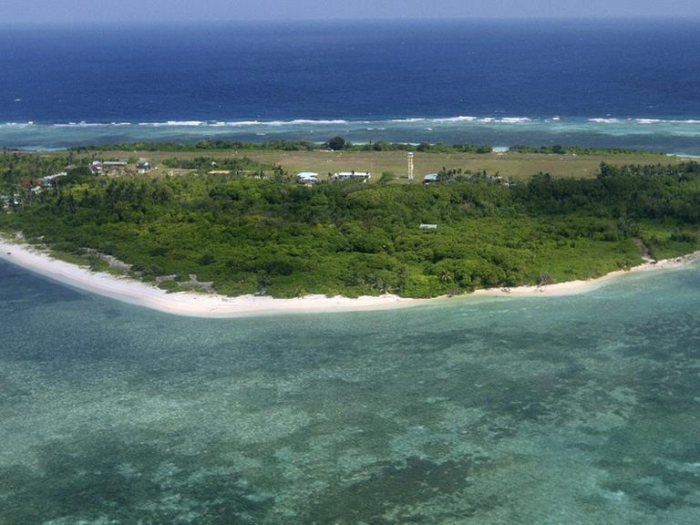 Pag-asa Island ist von den Philippinen besetzt. Die Ansprüche im Südchinesischen Meer sind umstritten.