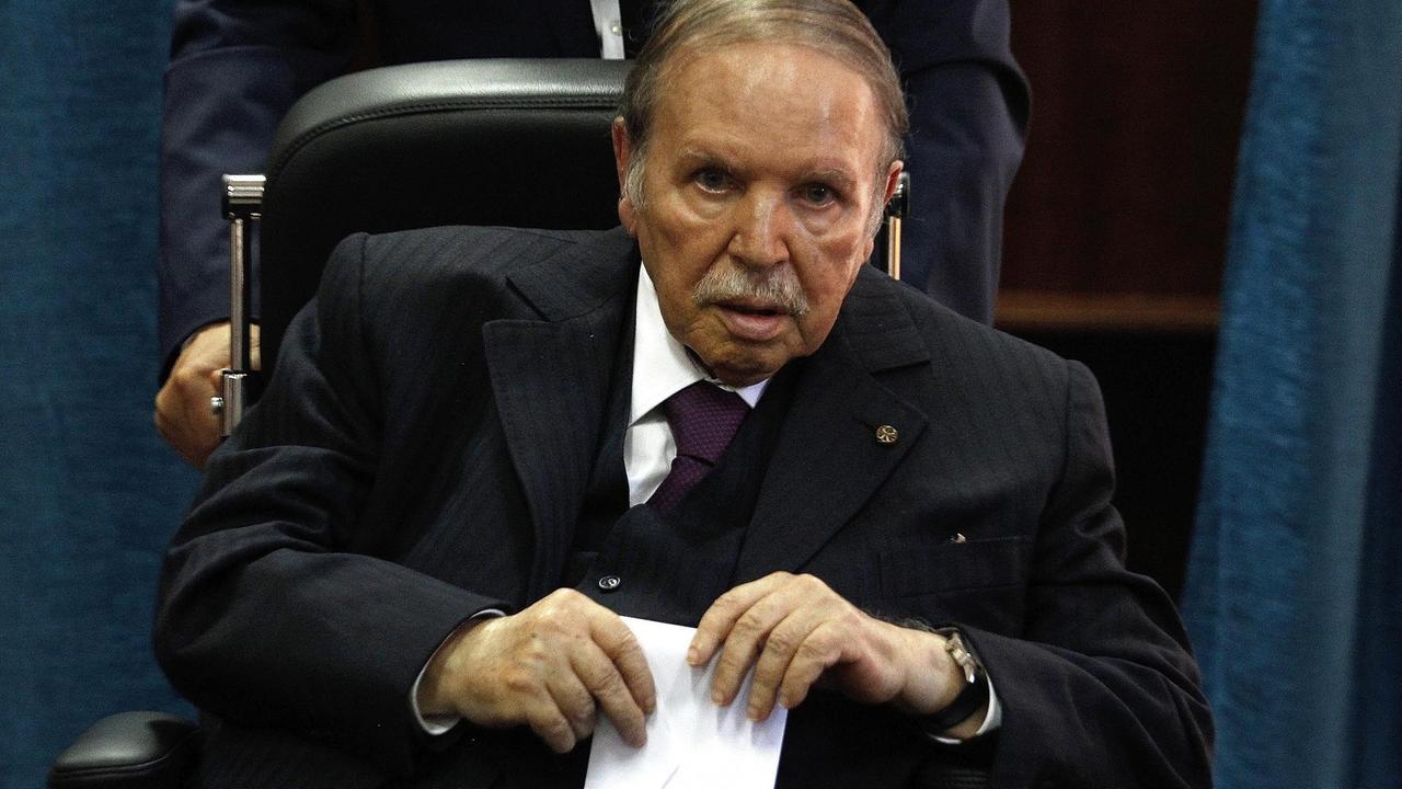 Der ehemalige Präsident Abdelaziz Bouteflika Der ehemalige Präsident Abdelaziz Bouteflika
