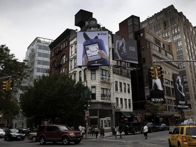 Straßenkreuzung im New Yorker Stadtteil SoHo