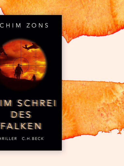 Buchcover zu Achim Zons' Roman "Beim Schrei des Falken".