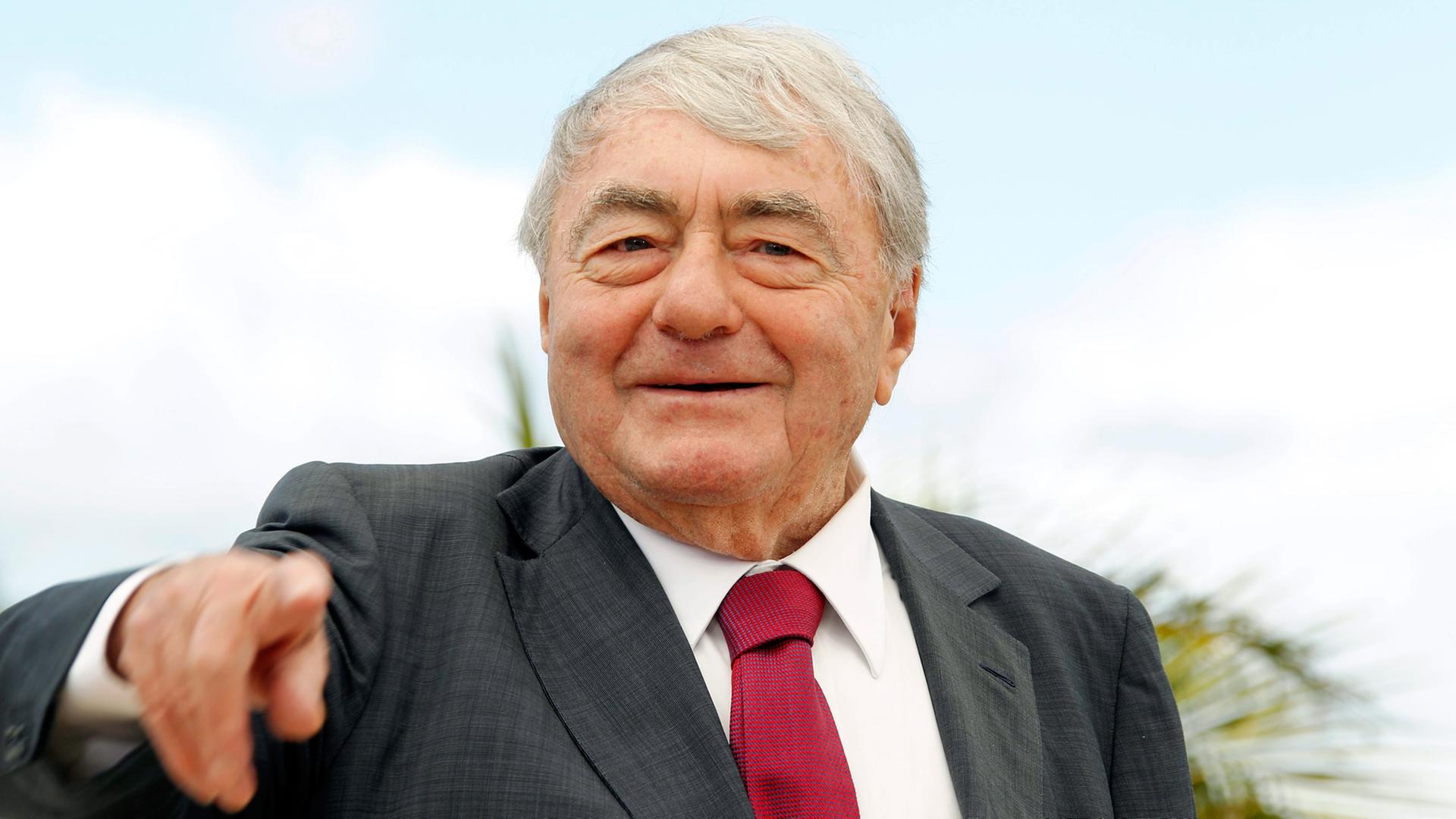 Der Regisseur Claude Lanzmann beim Filmfestival in Cannes, aufgenommen 2013 Der Regisseur Claude Lanzmann beim Filmfestival in Cannes, aufgenommen 2013