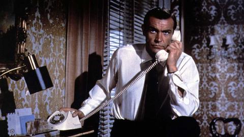 Filmszene aus "James Bond 007 - Liebesgrüße aus Moskau", Großbritannien 1964