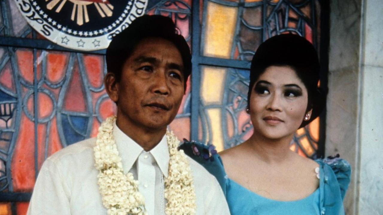 Präsident Ferdinand Marcos (Philippinen) mit Ehefrau Imelda Präsident Ferdinand Marcos (Philippinen) mit Ehefrau Imelda