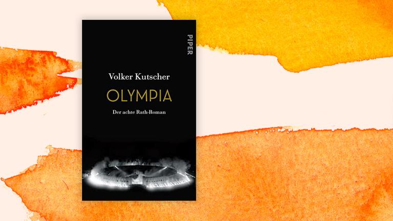 Das Buchcover "Olympia" von Volker Kutscher ist vor einem grafischen Hintergrund zu sehen. Das Buchcover "Olympia" von Volker Kutscher ist vor einem grafischen Hintergrund zu sehen.