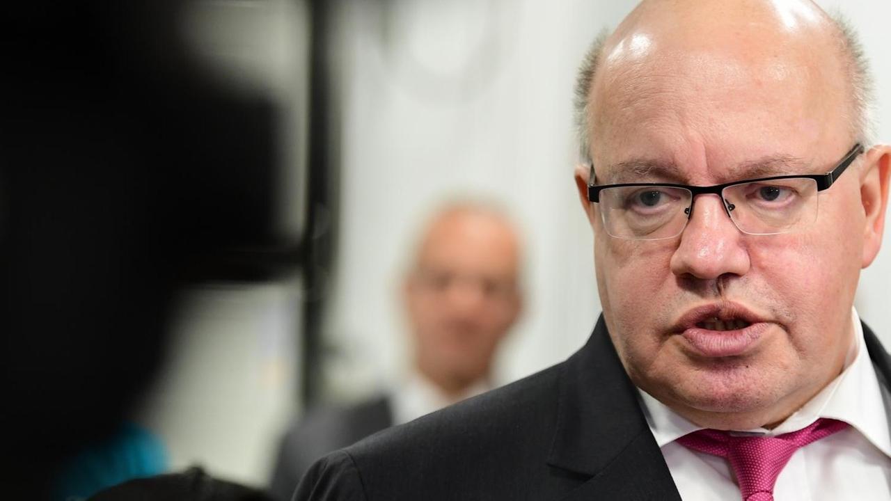 Peter Altmaier (CDU), Bundesminister für Wirtschaft und Energie Peter Altmaier (CDU), Bundesminister für Wirtschaft und Energie