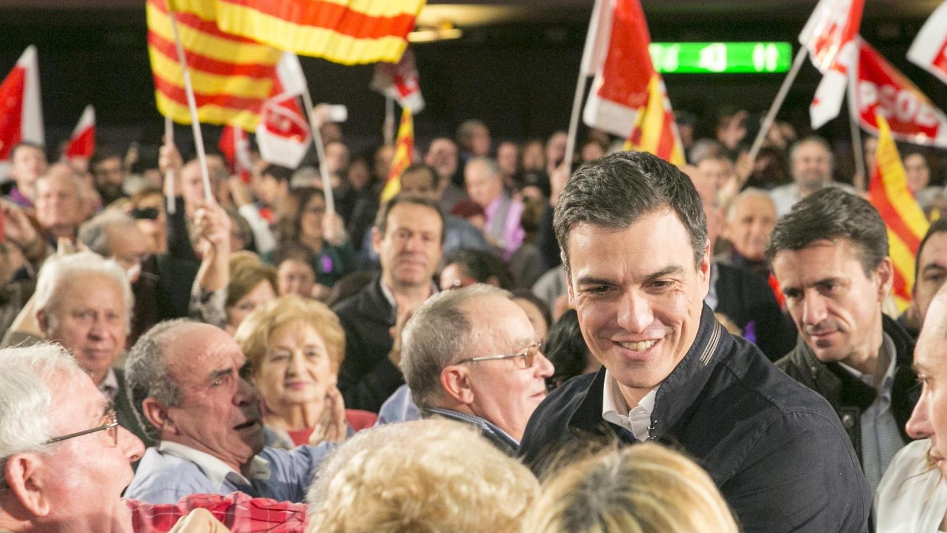 Pedro Sánchez will wieder die Macht der spanischen Sozialisten Pedro Sánchez will wieder die Macht der spanischen Sozialisten