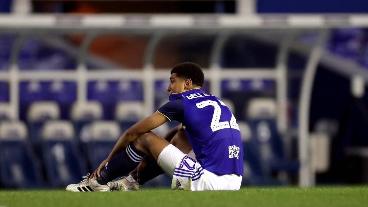 Jude Bellingham vom englischen Zweitligisten Birmingham City. Jude Bellingham vom englischen Zweitligisten Birmingham City.