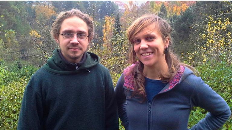 Die beiden Selbstversorger Sarah Mönke und Daniel Becker. Die beiden Selbstversorger Sarah Mönke und Daniel Becker.