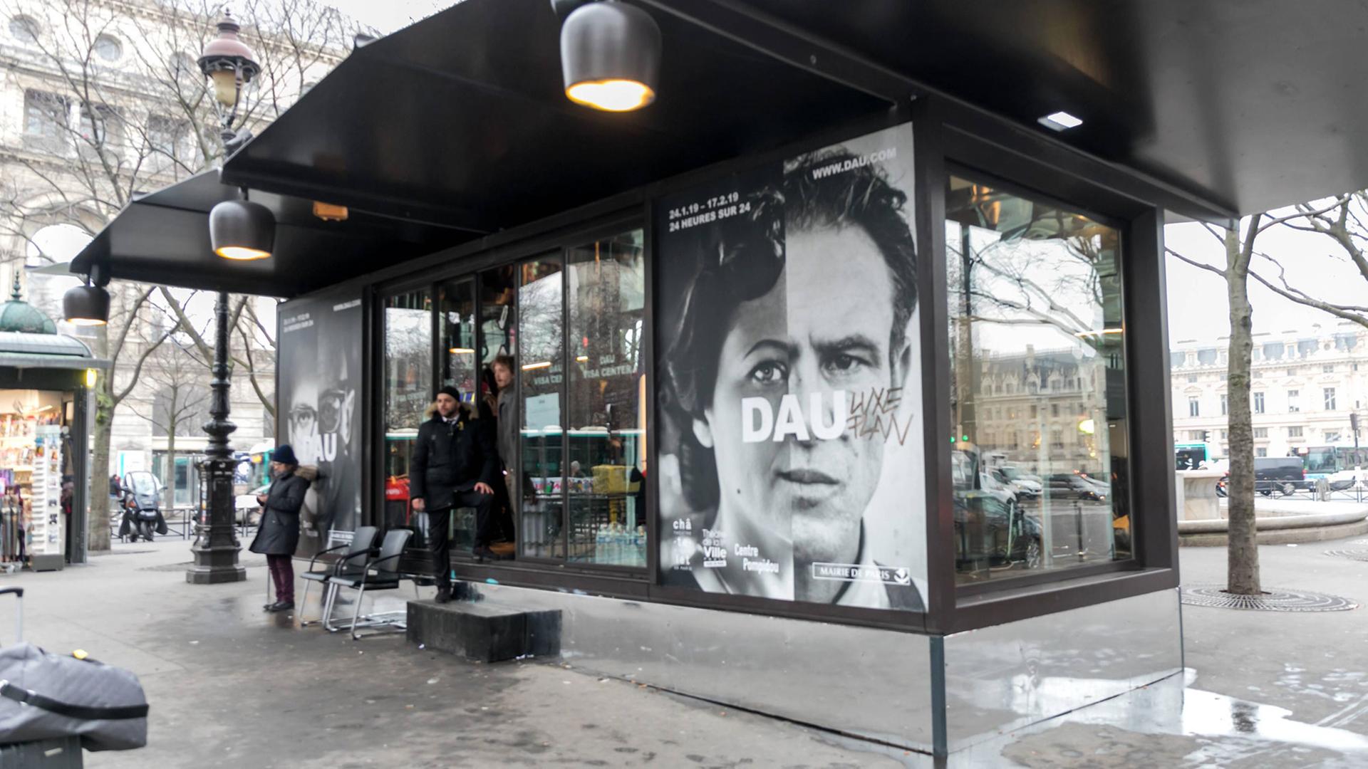 Außenansicht des DAU Visa Center in Paris: Totalitarismus hautnah erleben. Außenansicht des DAU Visa Center in Paris: Totalitarismus hautnah erleben.
