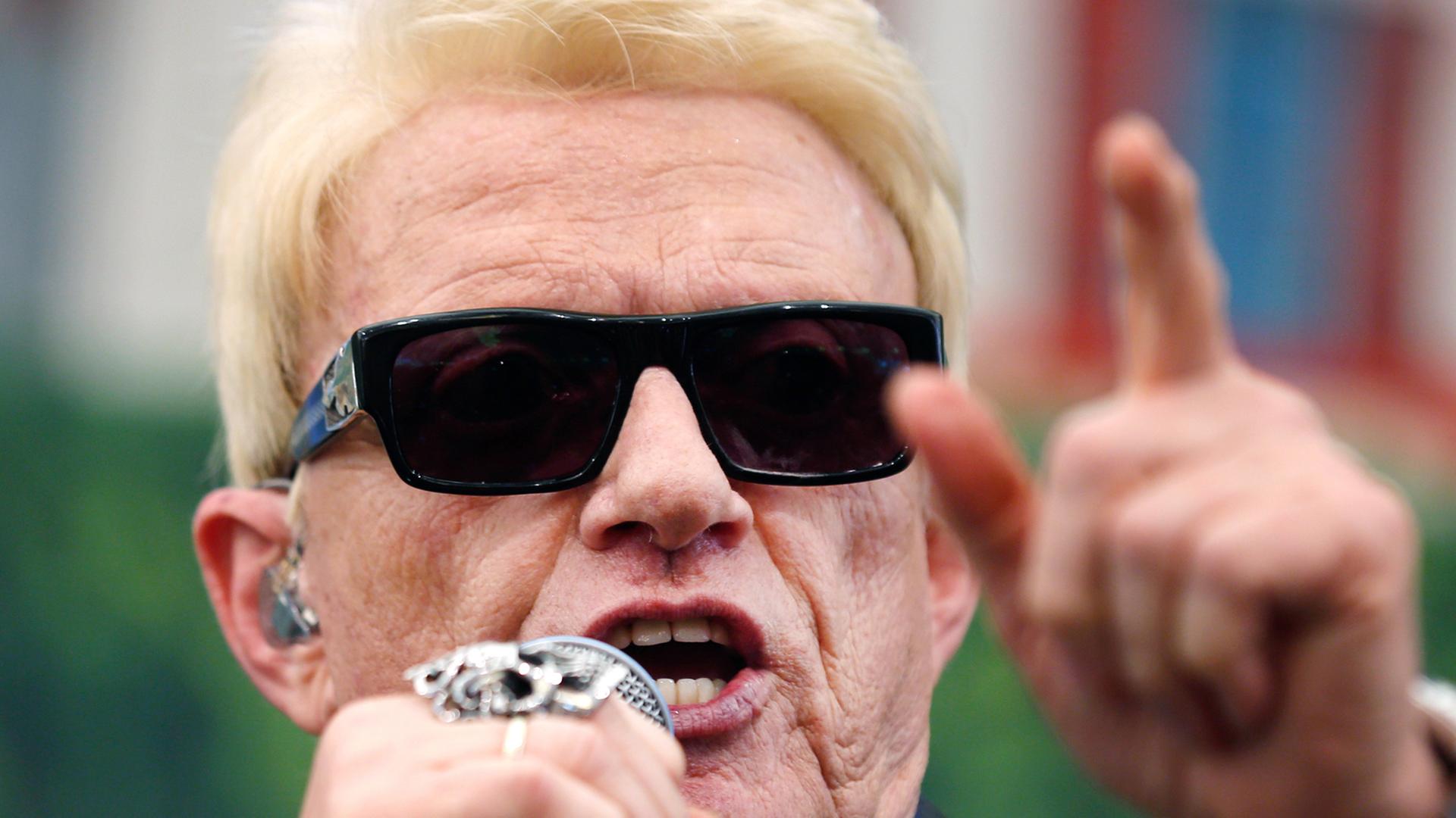 Sänger Heino bei der Eröffnung der Cranger Kirmes in Herne im August 2014. Sänger Heino bei der Eröffnung der Cranger Kirmes in Herne im August 2014.
