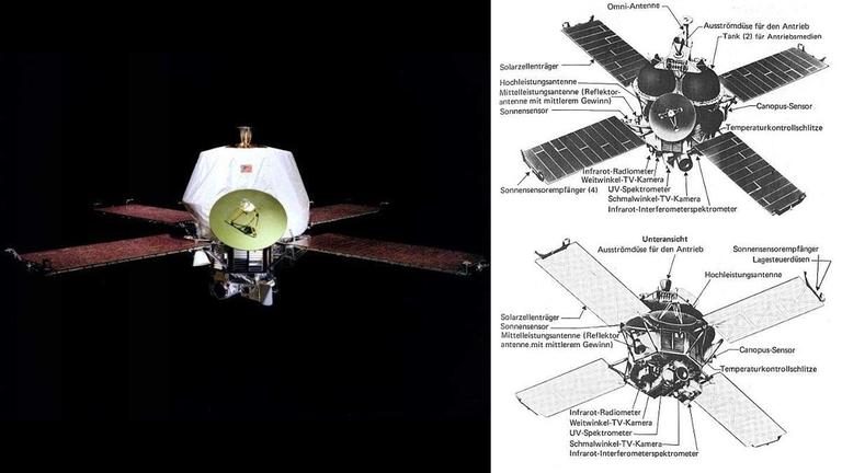 Mariner 9 erreicht Marsumlaufbahn - Der erste Satellit eines anderen Planeten | deutschlandfunk.de