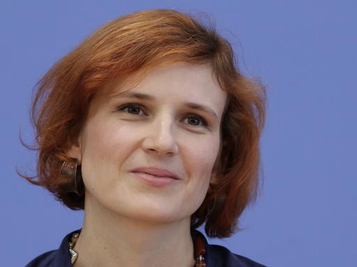Katja Kipping, die Co-Vorsitzende der Partei Die Linke.