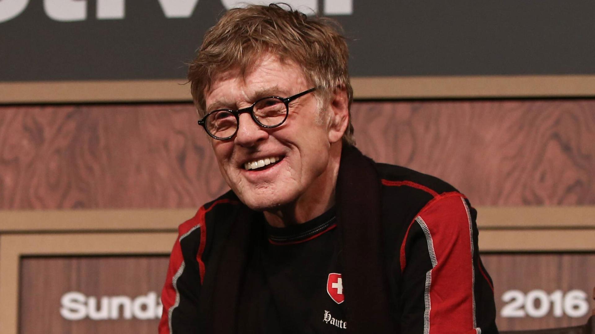 Sundance Institute President Robert Redford bei der Eröffnungspressekonferenz des Sundance Film Festivals (2016) Sundance Institute President Robert Redford bei der Eröffnungspressekonferenz des Sundance Film Festivals (2016)