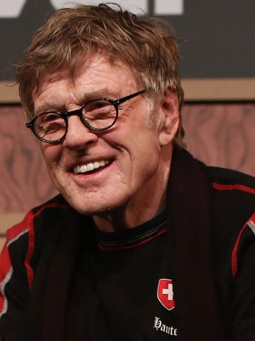 Sundance Institute President Robert Redford bei der Eröffnungspressekonferenz des Sundance Film Festivals (2016)