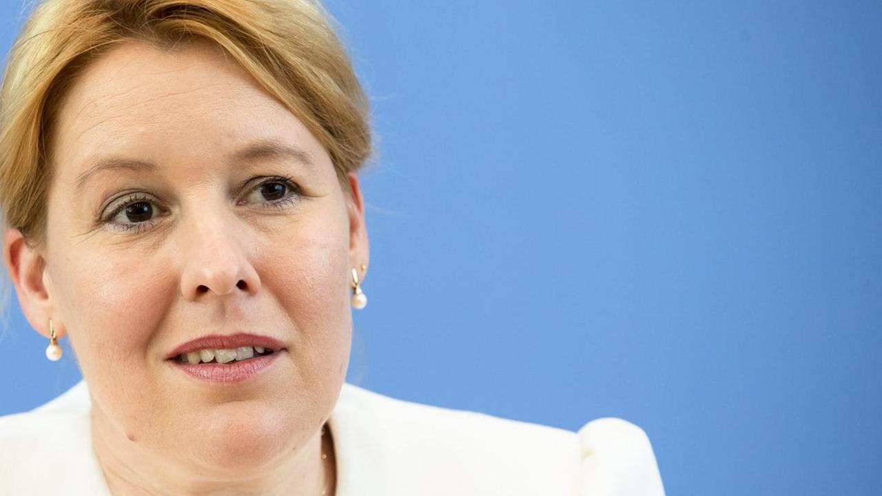 Ehemalige Bundesfamilienministerin Franziska Giffey, SPD Ehemalige Bundesfamilienministerin Franziska Giffey, SPD