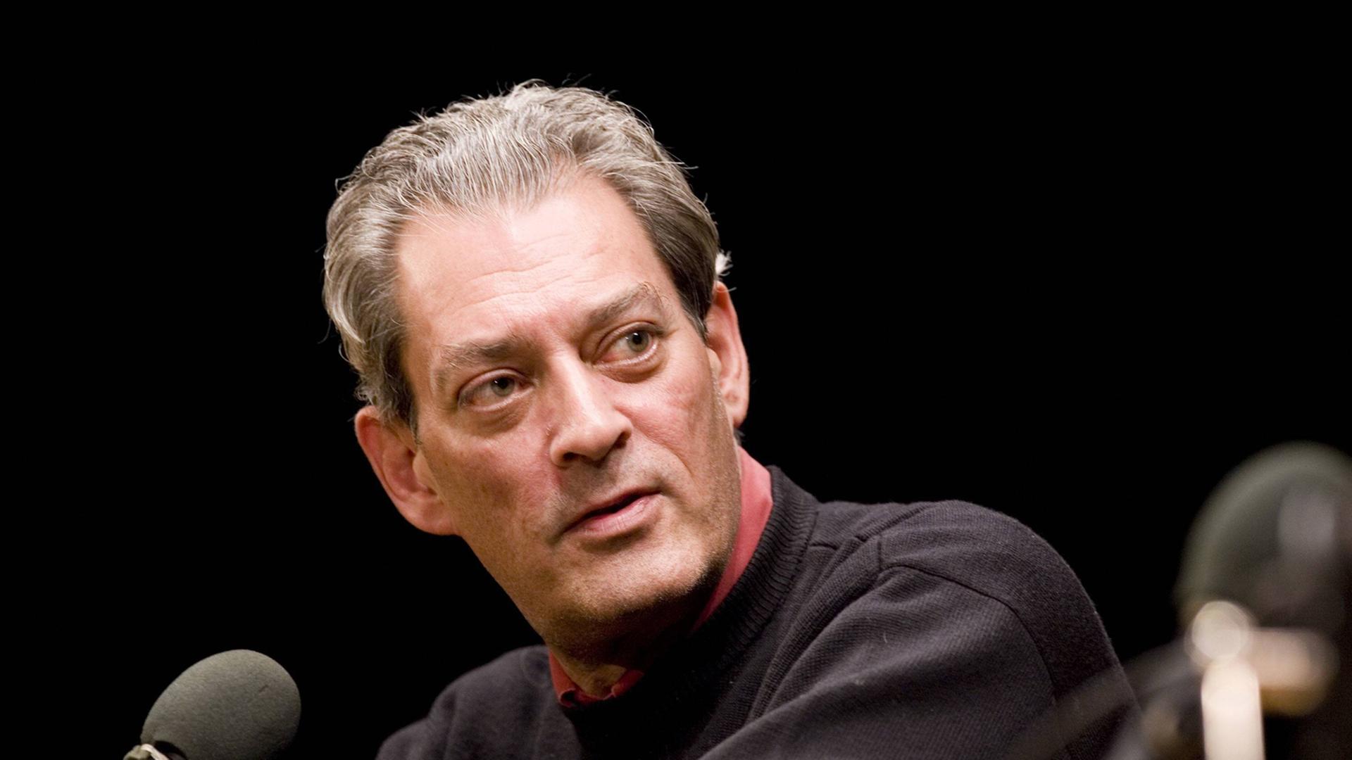 Der Schriftsteller Paul Auster Der Schriftsteller Paul Auster