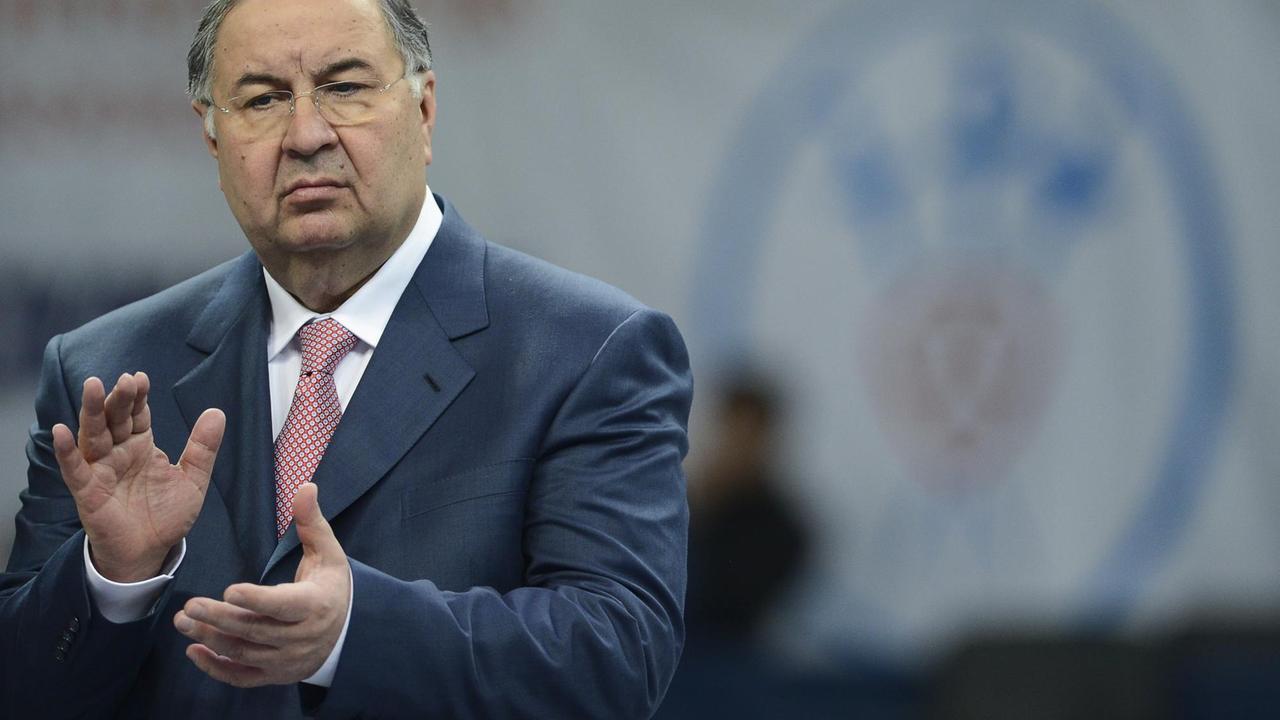 Der russische Milliardär Alisher Usmanov. Der russische Milliardär Alisher Usmanov.