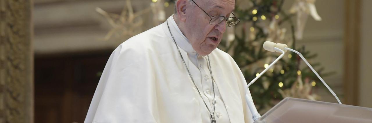 Papst Franziskus hat den traditionellen Segen "Urbi et Orbi" gespendet. Papst Franziskus hat den traditionellen Segen "Urbi et Orbi" gespendet.