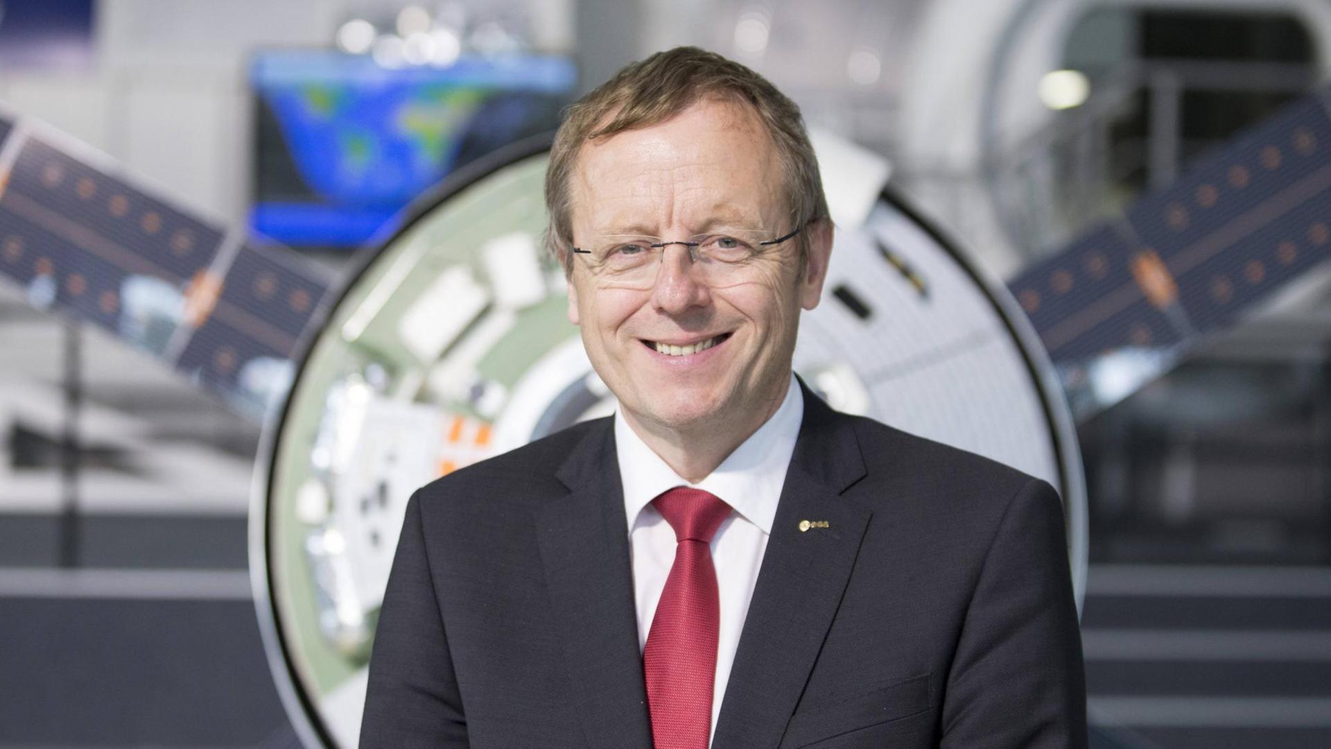 Der Generaldirektor der Europäischen Weltraumagentur ESA, Johann-Dietrich Wörner. Der Generaldirektor der Europäischen Weltraumagentur ESA, Johann-Dietrich Wörner.